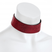Červený choker náhrdelník Lydia 31459