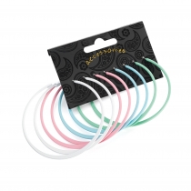 SET: Čtyři páry barevných náušnic Kesindy 31699