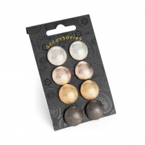 SET: Čtyři páry barevných náušnic Anabell 31708